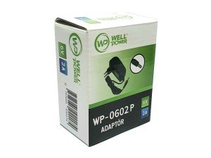 WellPower DC 6Volt 2Amper Adaptör 5.5x2.5mm Jak Fişli