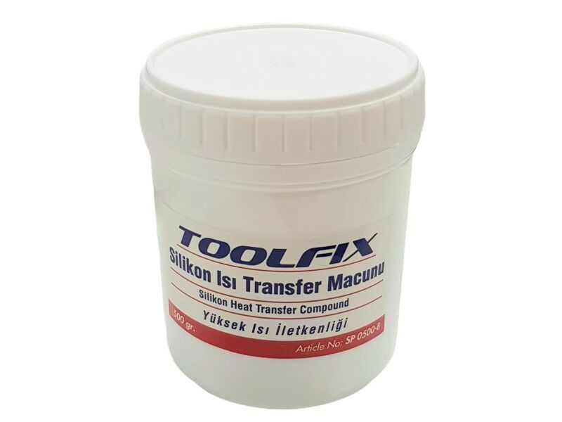 TOOLFIX 500Gram Isı Transfer Silikonu Termal Macun Beyaz