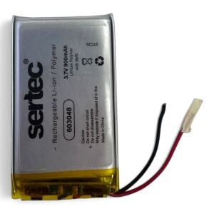 Sertec 603048 3.7V 900mAh Lithium Polymer Pil - BMS Devreli