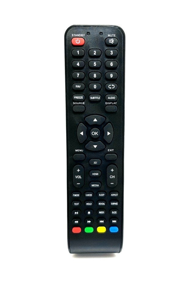 Sunny 3D-LCD-Media Tuşlu LCD-LED Tv Kumandası