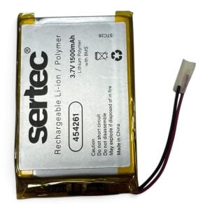 Sertec 454261 3.7V 1500mAh Lithium Polymer Pil - BMS Devreli