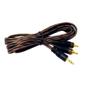 ROSE 2RCA-3.5mm 3mt Stereo Gold Aux Silikon Kablo