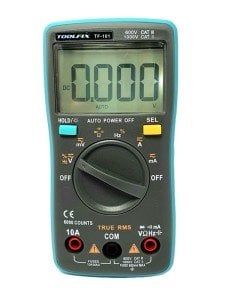 TOOLFIX TF-101 Işıklı Dijital Multimetre Ölçü Aleti True RMS