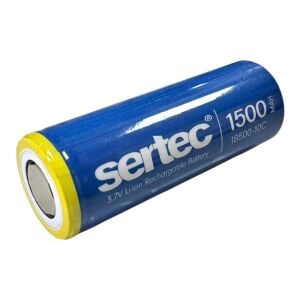 Sertec 18500 3.7Volt 1500Mah 10C Li-on Şarjlı Pil