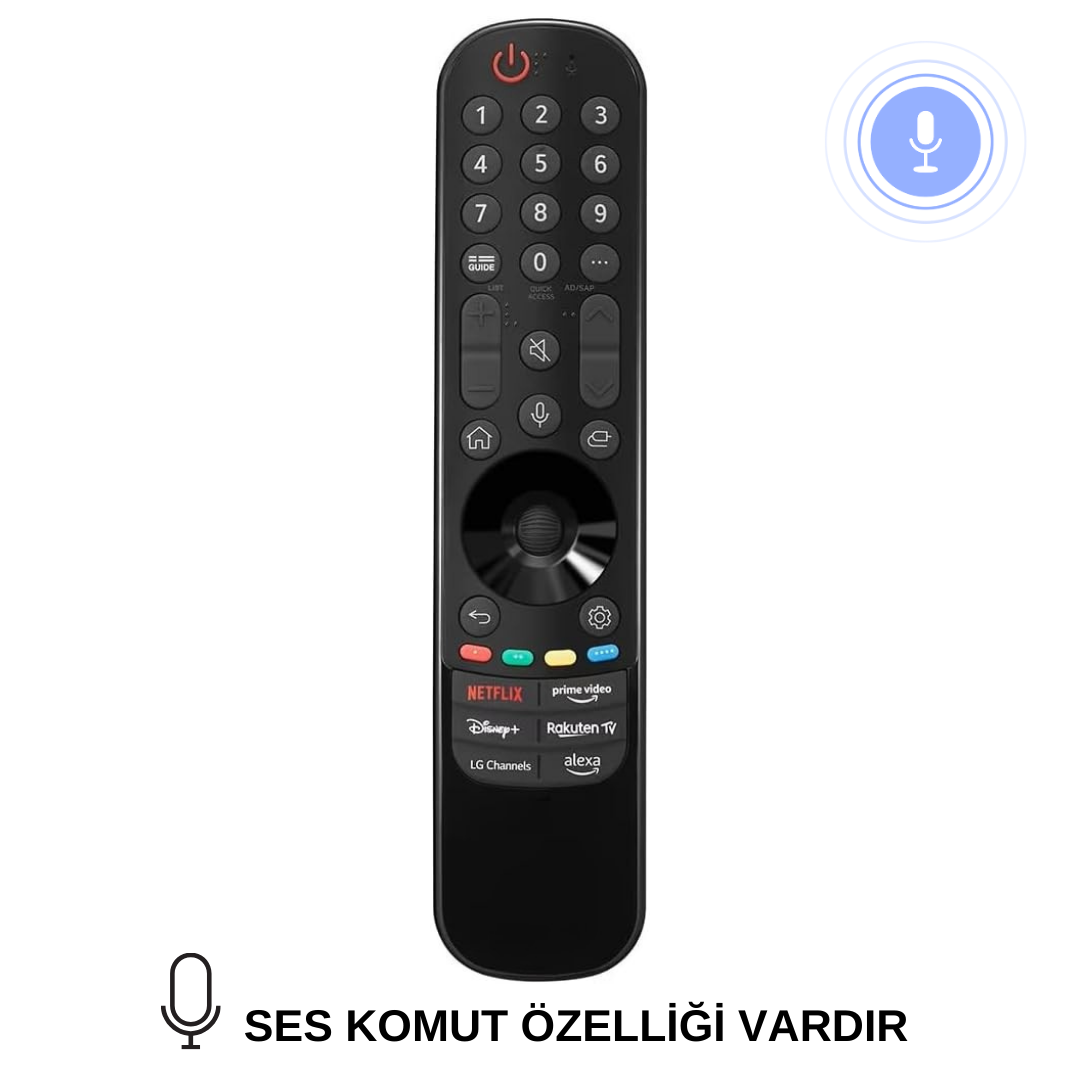 LG MR24GA Android LED TV Kumanda - Ses Komutlu