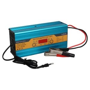 Powermaster Dc-1240A 12Volt Max 40Amper Kuru-Asit-Jel Akü Şarj Cihazı