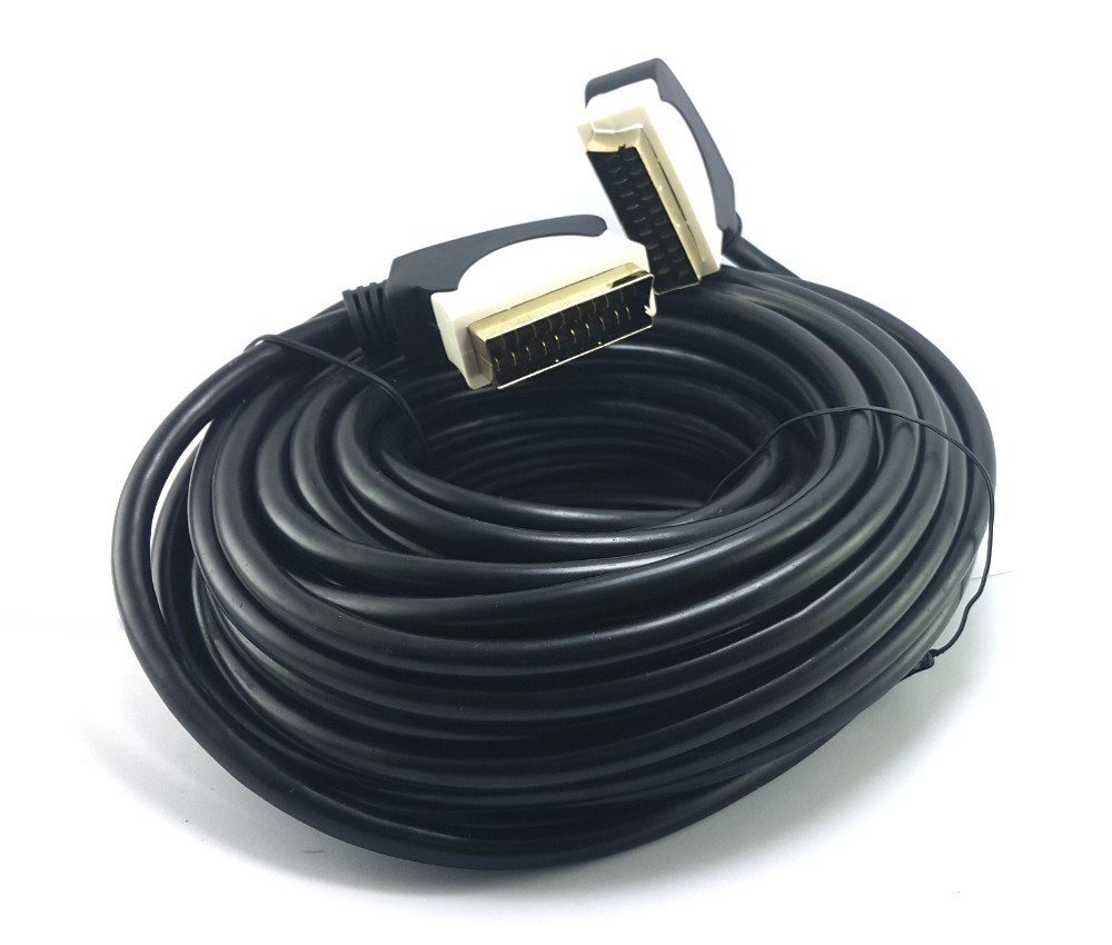 Electroon Scart Kablo 10 Metre Gold