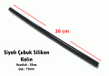 TT-TECHNIC Siyah Çubuk Sıcak Silikon Kalın - 1kg 33Adet