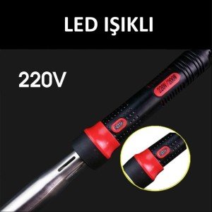 WellHise WH-200 200Watt Balta Uçlu Kalem Havya