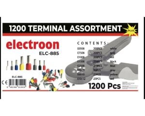 electroon ELC-885 1200Parça İzoleli Sıkmalı Kablo Pabucu