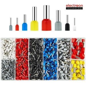 electroon ELC-885 1200Parça İzoleli Sıkmalı Kablo Pabucu