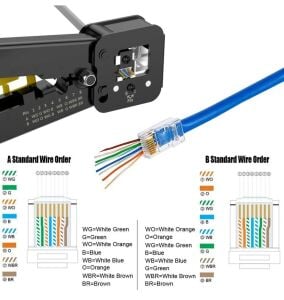 ForLine EZRJ45 Cat6-RJ45-RJ11 Sıkma Pensesi