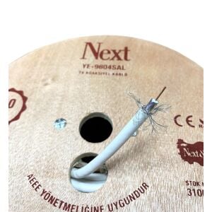 NEXT YE-9604SAL RG6U6 Full HD Koaksiyel Anten Kablosu 96Tel 300Metre