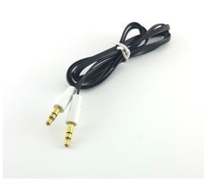 Electroon 3.5mm Stereo Flat Aux Kablo 1mt Siyah