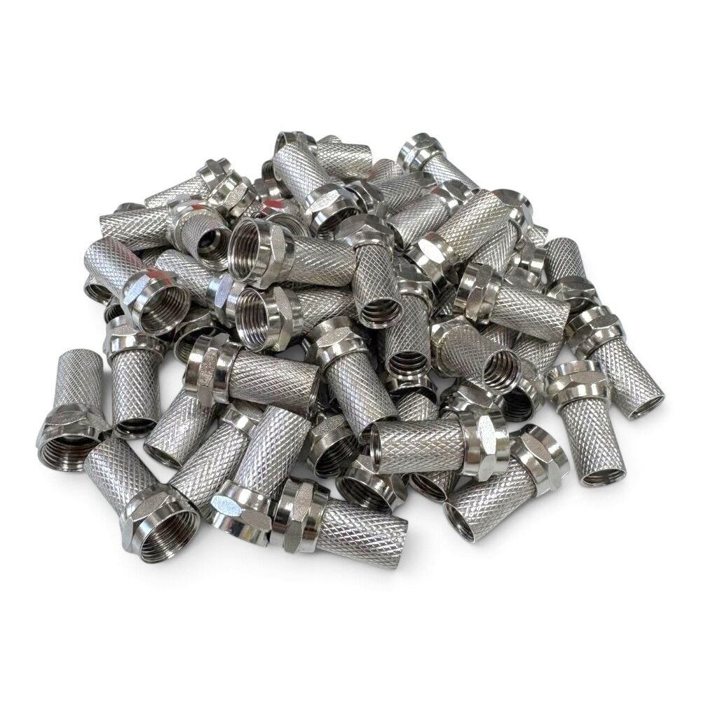 Tunex TNX-6020 RG-6 F Konnektör 20mm - 100Adet