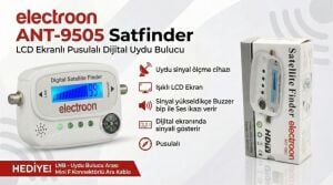 electroon ANT-9505 Satfinder LCD Ekranlı Pusulalı Dijital Uydu Bulucu