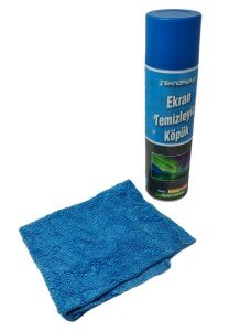 Teknoparat Ekran Temizleyici Köpük 250Ml + Bez Hediyeli
