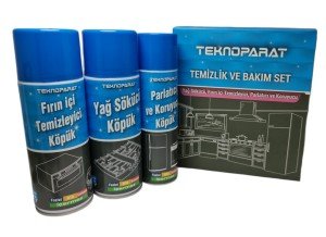 Teknoparat 3lü Temizlik ve Bakım Seti