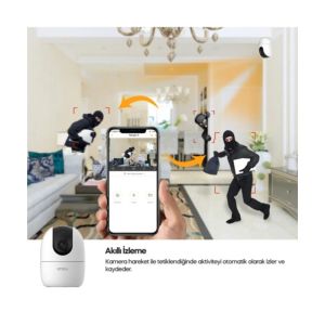 Imou Ranger 2 iç Ortam PT IP Kamera IPC-A22EP-G