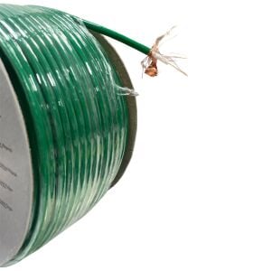 Poke Dış Mekan PP Yeşil Anten Kablosu Gold RG6/U4 64Tel 100Metre