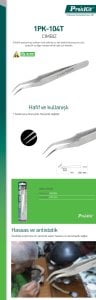 Proskit 1PK-104T Eğri Cımbız 120mm
