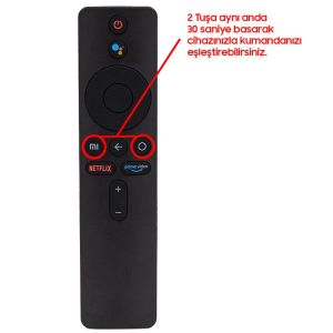 Xiaomi Mi TV Stick Kumandası Netflix Prime Video Tuşlu