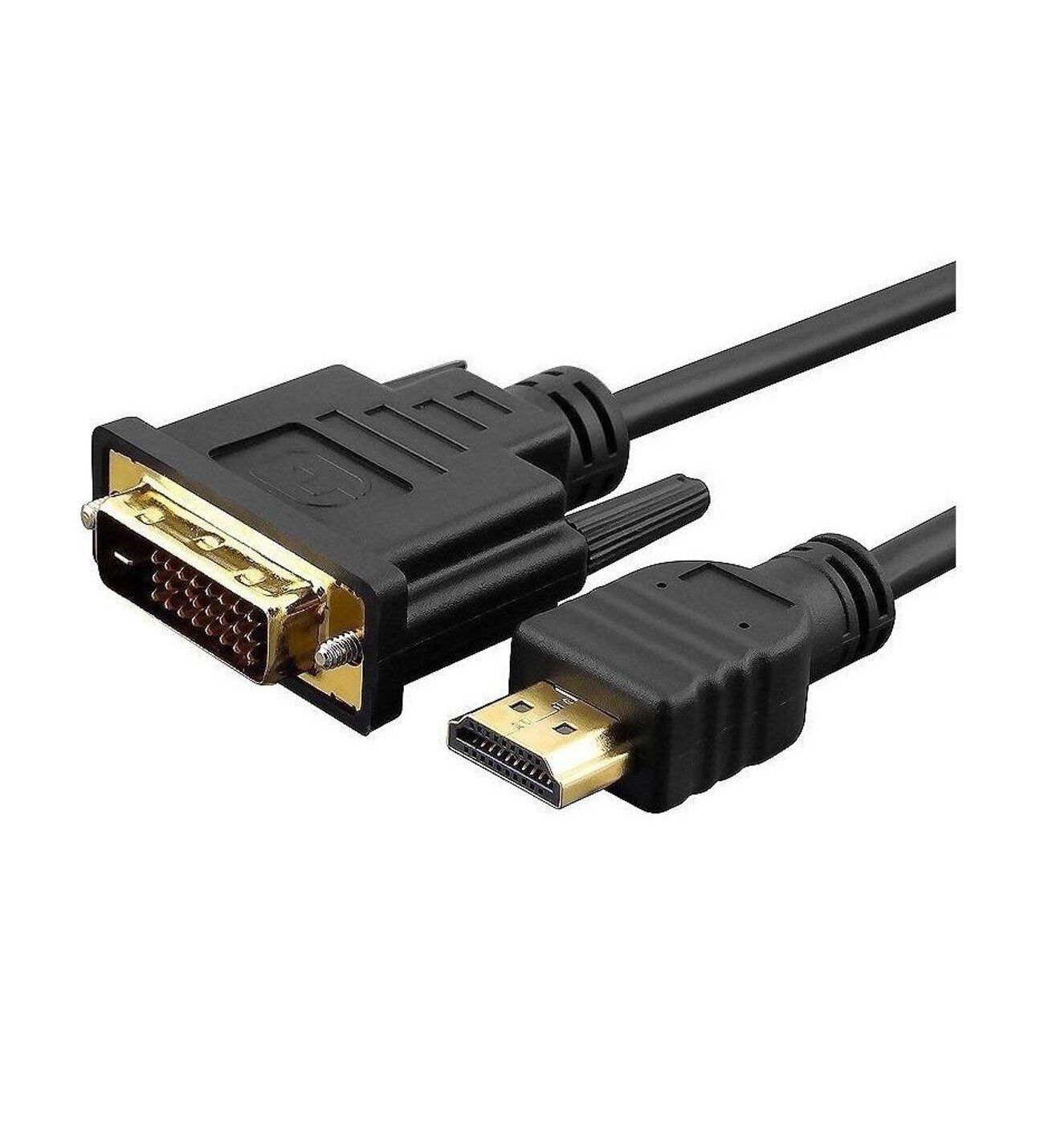 Fully HDMI To DVI 24+1 Altın Uçlu Kablo 50cm