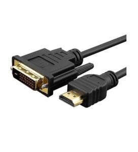 Fully HDMI To DVI 24+1 Altın Uçlu Kablo 50cm