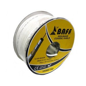 BAFF RG9 Bakır Anten Kablosu 100 Metre