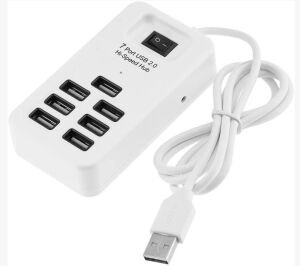Fully 7 Portlu USB 2.0 Anahtarlı Hub Çoklayıcı