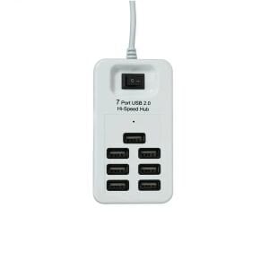 Fully 7 Portlu USB 2.0 Anahtarlı Hub Çoklayıcı