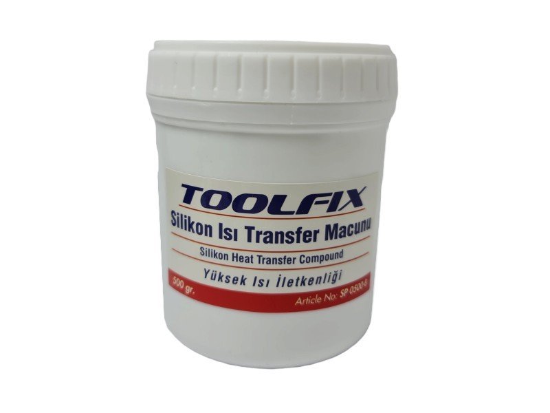 TOOLFIX 500Gram Silikon Isı Transfer Termal Macun Beyaz