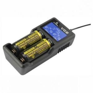 Xtar VC2 USB LCD Li-ion Pil Şarj Cihazı