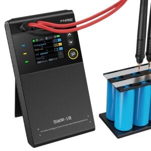Powermaster PM-26661 Taşınabilir 5000Mah Pil Punta Kaynak Makinesi 2in1 Akıllı Renkli Ekran