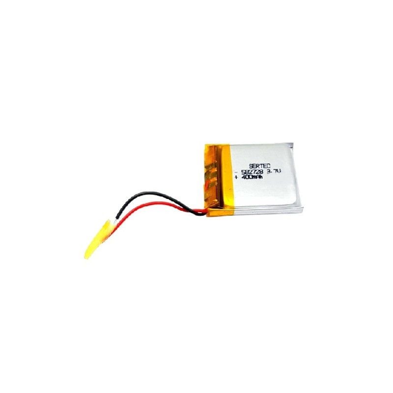 Sertec 582728 3.7V 400mAh Li-Polymer Pil