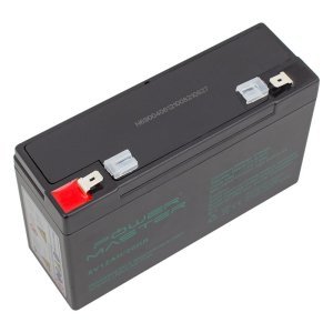 Powermaster 6Volt 12Amper Bakımsız Kuru Akü 150x50x94mm