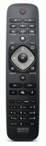 PHILIPS 46PFL3108K/12 Uyumlu LED TV Kumanda RM-L1125