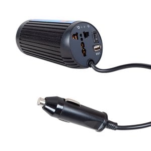 Powermaster 150Watt DC12V AC220V Çakmak Kablolu İnverter