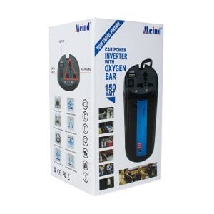 Powermaster 150Watt DC12V AC220V Çakmak Kablolu İnverter