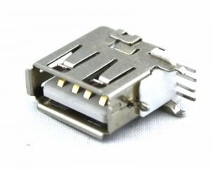 electroon USB Dişi 90derece Dik 13mm Şase Soket