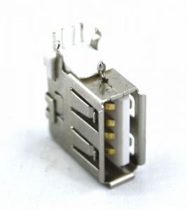 electroon USB Dişi 90derece Dik 13mm Şase Soket