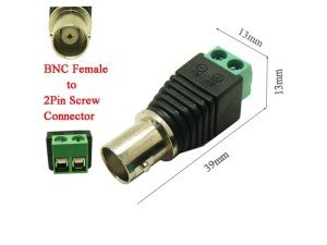 Cablemaster Klemensli BNC Dişi Jak Fiş