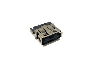 electroon USB Dişi 90derece 16mm Yatık Şase Soket