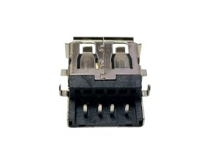 electroon USB Dişi 90derece 16mm Yatık Şase Soket