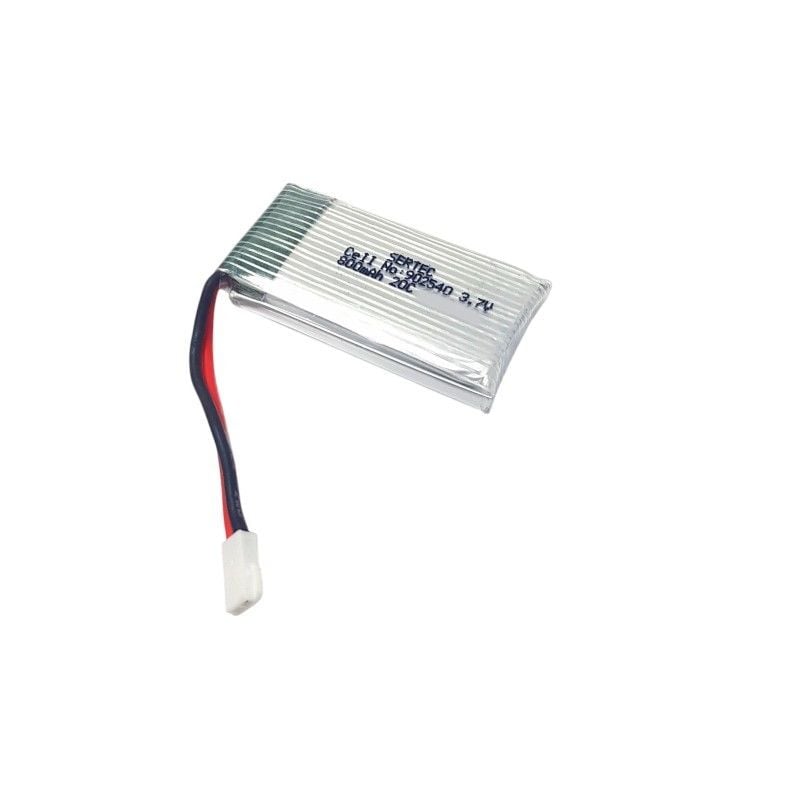Sertec 902540 3.7V 800mAh 20C Li-Polymer Pil Soketli (1S Devreli)