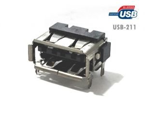 electroon USB Dişi 90 derece Şase Soket USB211
