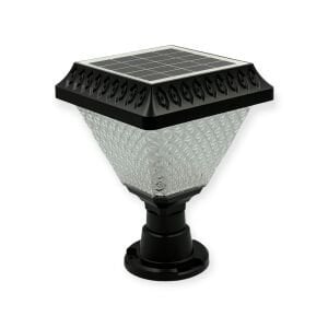Hightek HT2917 Beyaz Ledli Solar Bahçe Armatürü