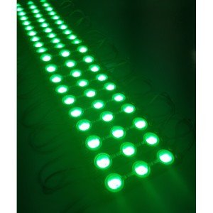 Ledx Mercekli Modül Led Yeşil 12Volt - 1Adet