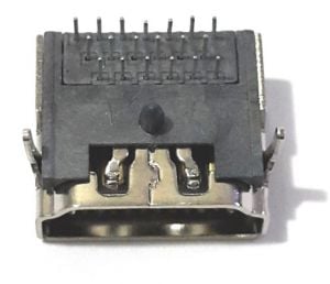 HDMI Soket 3Sıra 19 Pin Şase Monte 90 Derece