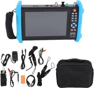 NOVACOM IPC-5800ADH PRO 7″ IP-HD-TVI-CVI-AHD CCTV Kamera Test Cihazı